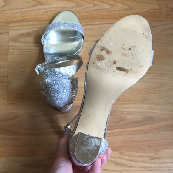 *Final Price Reduction* Madden Girl Beelaa Glitter Ankle Strap Sandals - Picture 5 of 5